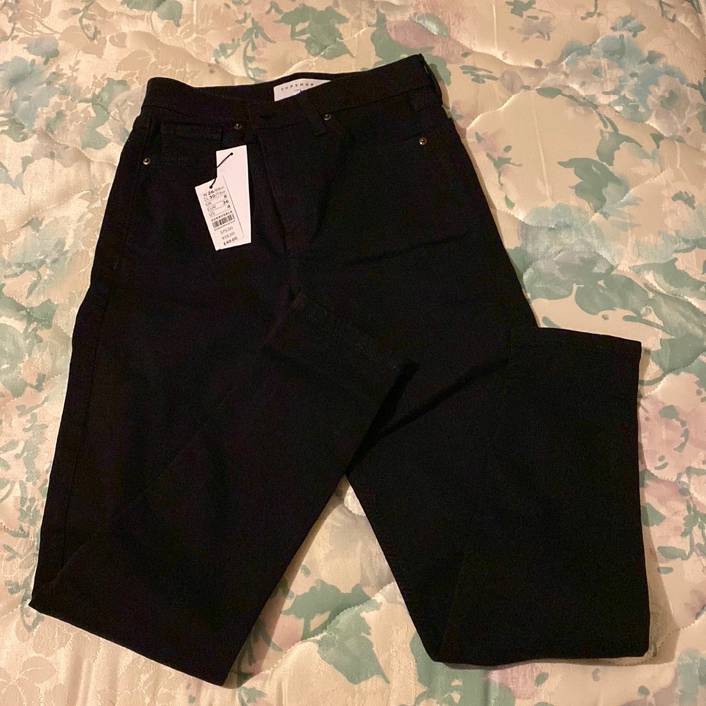 TopShop Black Jamie Jeans